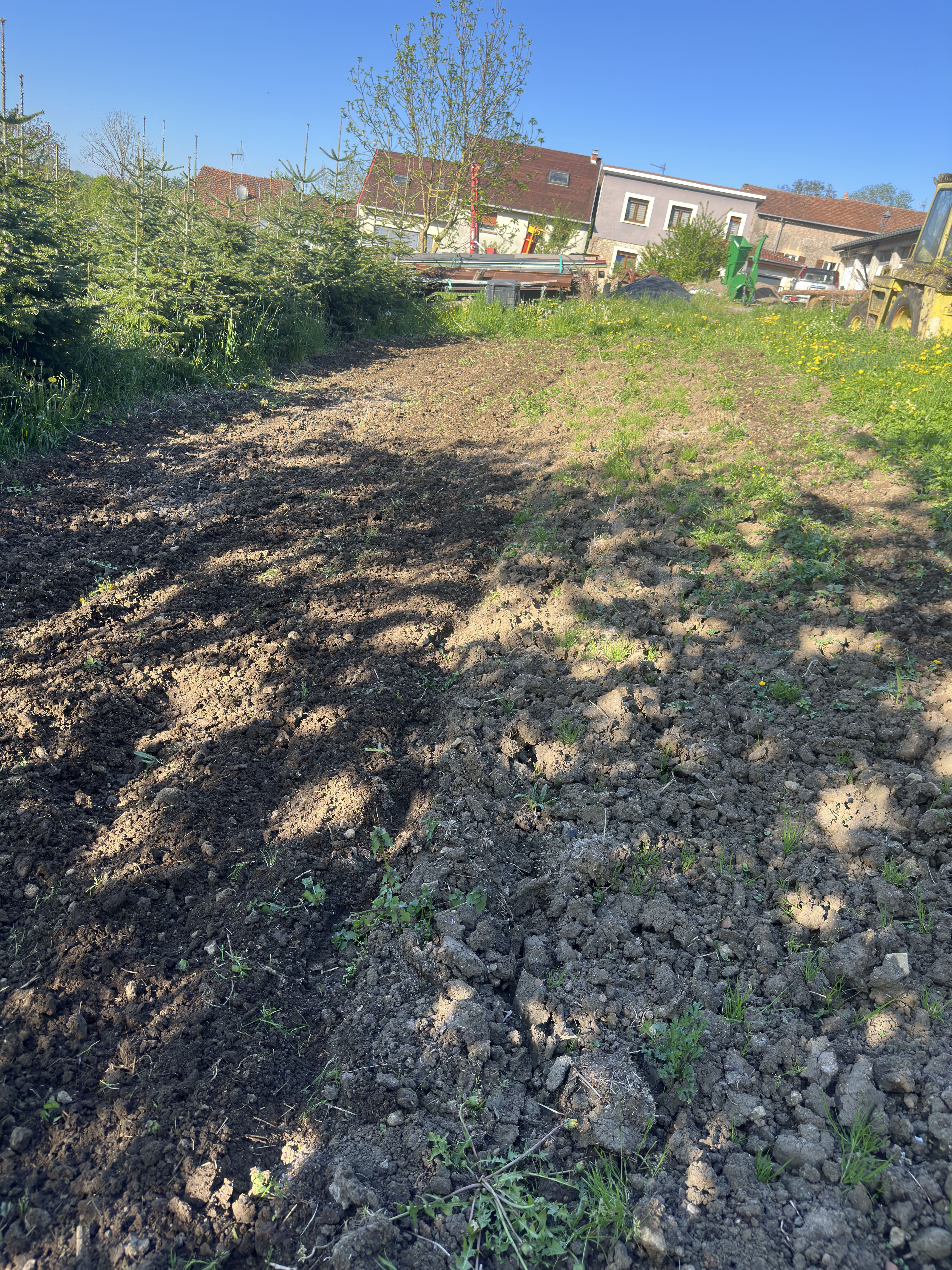 Photo de terre finement travaillée